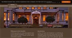 Desktop Screenshot of hotel-alsterblick.de